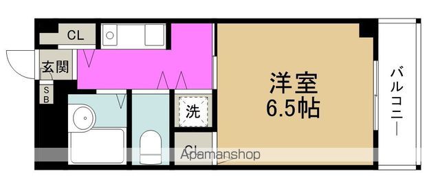 エトワール北梅田の間取り写真
