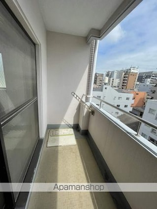 福地産業西十日市ビル[1K/26.98m2]のバルコニー