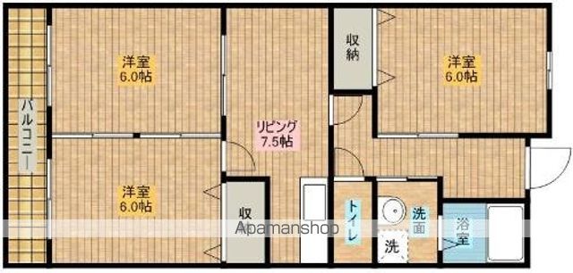 セントラルマンションⅡの間取り