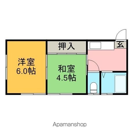 シティハイツの間取り写真