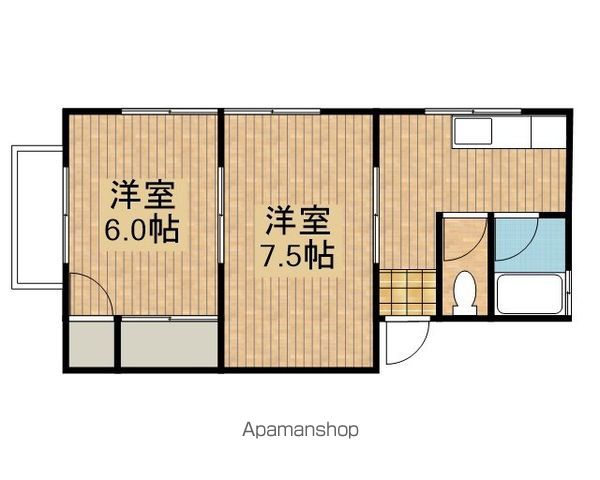 コーポアイタの間取り写真