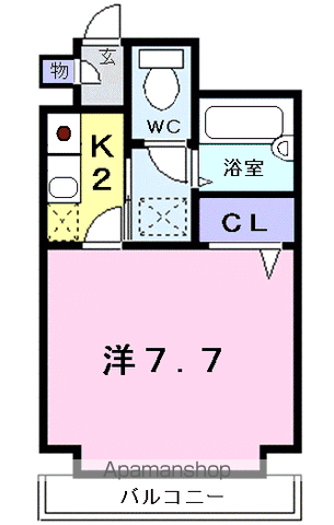 マイルストーン立町の間取り写真