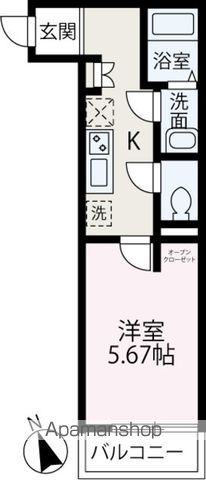 スカイシティIIの間取り写真