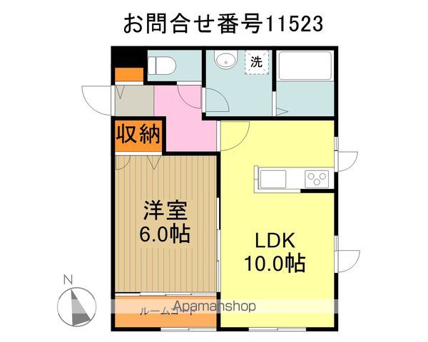 DWELL西所沢の間取り写真
