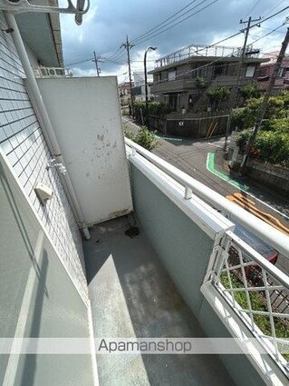 ベルエアー高幡不動[1K/17.6m2]のバルコニー