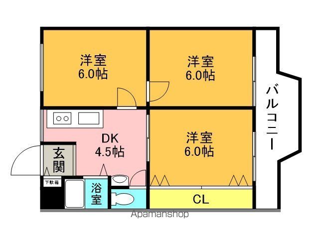 キャピタルビルドの間取り写真