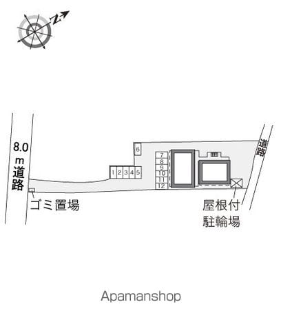 レオパレスヴィラ　ステップイン 204 ｜ 千葉県八千代市萱田町1014-2（賃貸アパート1K・2階・22.35㎡） その21