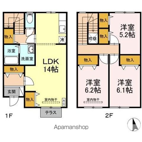 間取り：207008327984