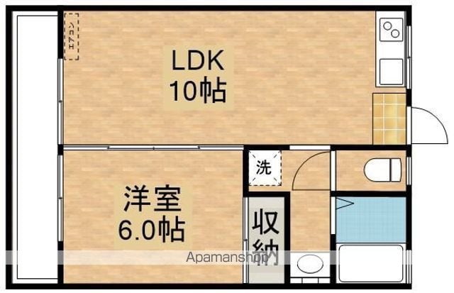 久保園ハイツの間取り写真