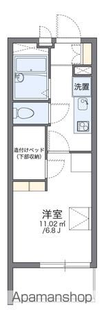 レオパレスSの間取り写真