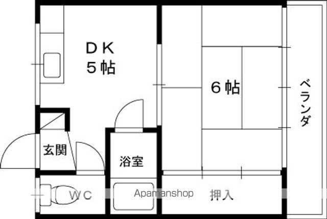 第2司マンションの間取り写真