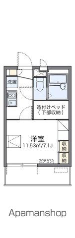 レオパレス春美Ⅱの間取り