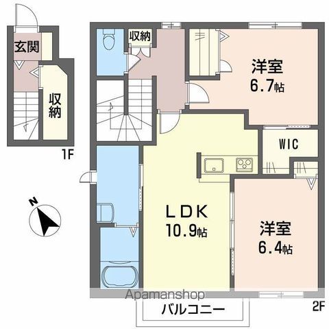 AVENTINO C棟の間取り写真