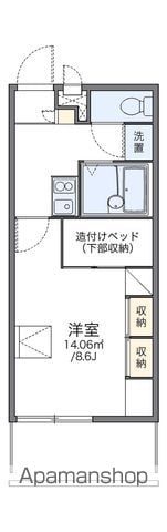 レオパレスコンフォール石橋Aの間取り写真