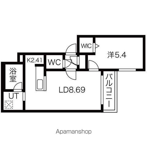 癒禅17Iの間取り写真