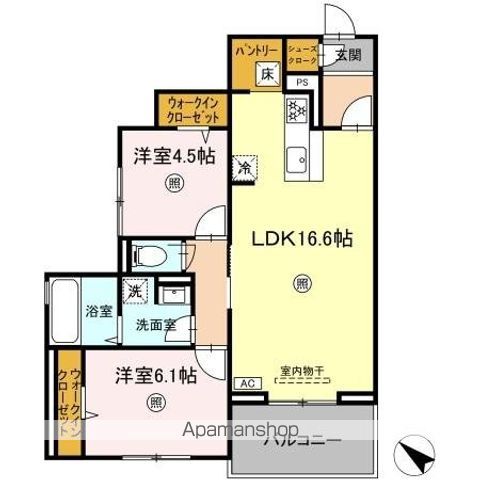 【（仮称）板付ＨＹ　ＤーＲＯＯＭ工事の間取り】