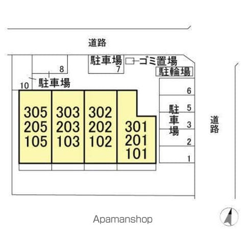 オリーブガーデンひばりが丘 101 ｜ 千葉県柏市ひばりが丘13-15（賃貸アパート1LDK・1階・45.34㎡） その29