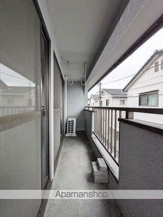 コーポ岸本Ａ棟[3K/42.9m2]のバルコニー