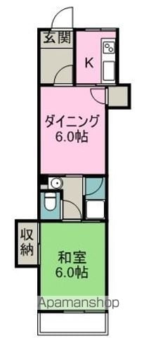 サンハイツ小松の間取り写真