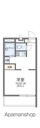 レオパレス豊南[1K/23.18m2]の間取図