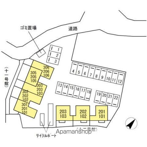 サンフィットハイツ　十一号館 303 ｜ 福岡県糟屋郡粕屋町原町５丁目5-24（賃貸アパート1LDK・3階・42.63㎡） その29