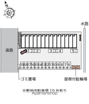 レオネクストクラジヤイ[1LDK/46.94m2]の配置図