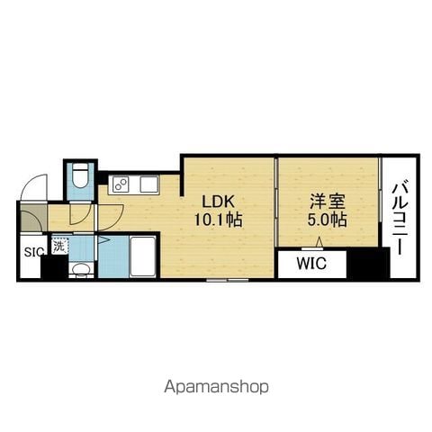 ミラージュパレス本町DEPARTの間取り写真