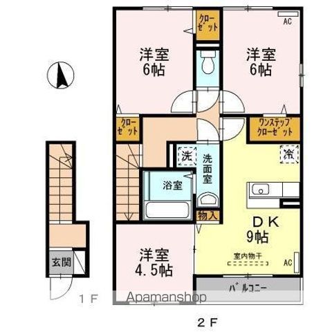 ディールーム清水東町IIの間取り写真