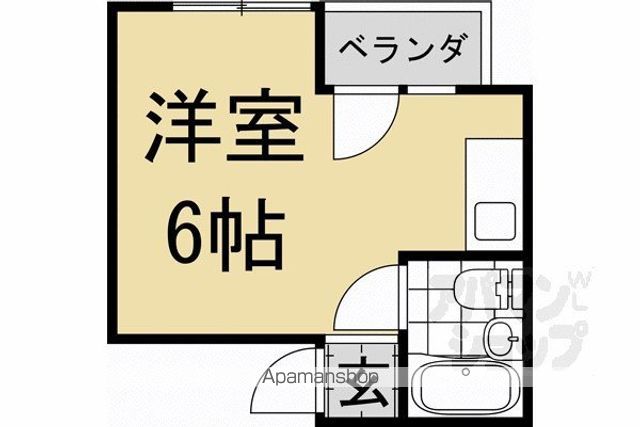 未麗 仁和寺の間取り写真