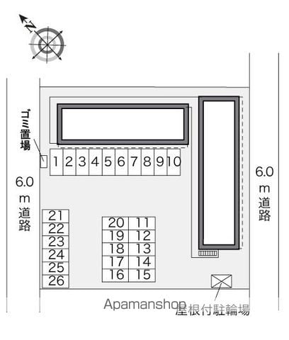 レオパレスアクシス 108 ｜ 茨城県神栖市深芝南３丁目6-5（賃貸アパート1K・1階・31.05㎡） その21