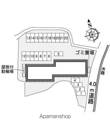 レオパレスまりあ[1K/23.61m2]の駐車場4