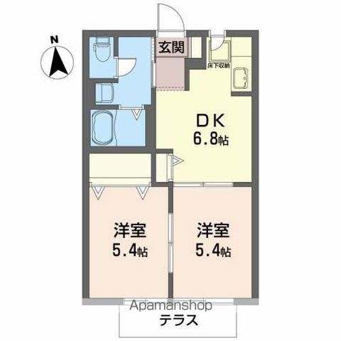 グランメールの間取り写真