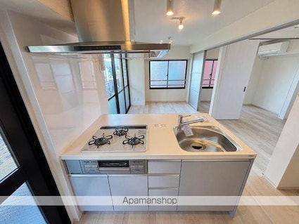 東京都新宿区高田馬場１丁目[2LDK/41.77m2]のキッチン