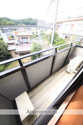 リジェール[1K/23.1m2]のバルコニー