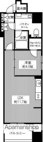 【カスタリア銀座Ⅲの間取り】