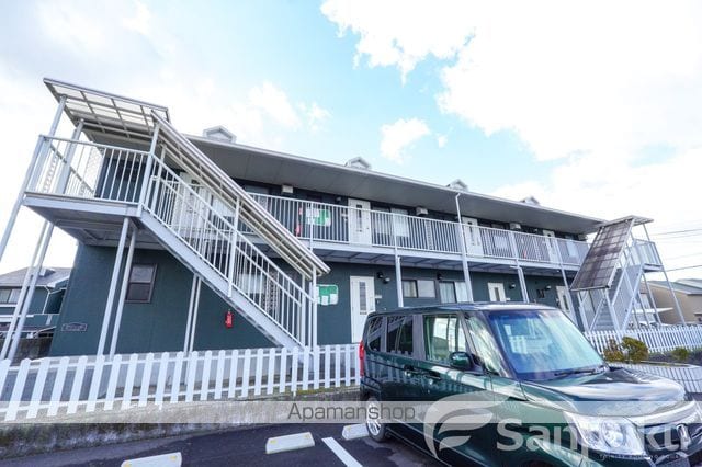 伊予鉄道横河原線 福音寺駅 徒歩27分 2階建 築37年の外観写真