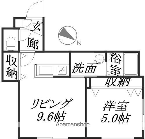 レジナス澄川の間取り写真