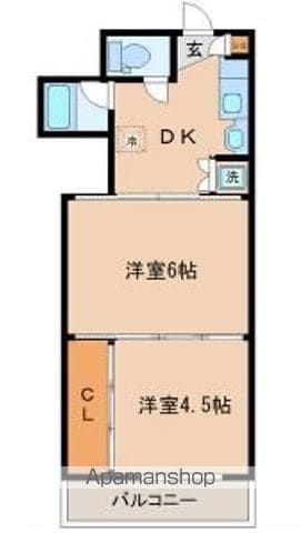シャングリラ小田原の間取り写真