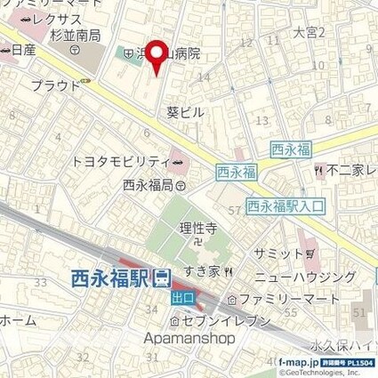 クラッシィハウス浜田山[3LDK/112.82m2]の周辺3