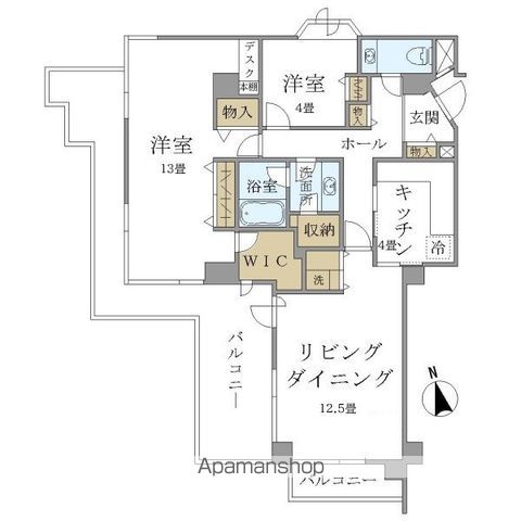 HOWFF RELAX三軒茶屋の間取り写真