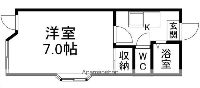 ホワイトキャッスル蒲町IIの間取り写真