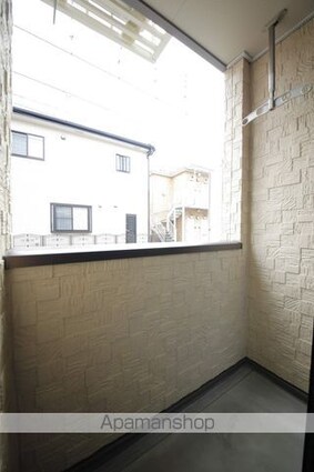 クラールＫ　Ⅱ[1K/25.25m2]のバルコニー