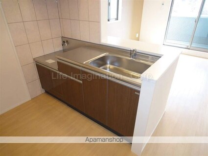 Ｐｌａｉｓｉｒ　Ｃｈａｔｅａｕ[2LDK/59.24m2]のキッチン