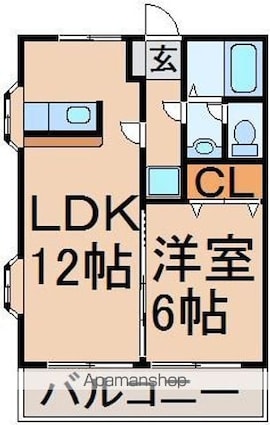 セレナーデハウス[1LDK/41m2]の間取図