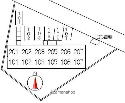 コーポパル[1K/21.45m2]のその他内装