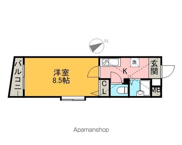 【アネシス平尾の間取り】