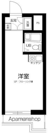 メインステージ井荻駅前[1R/16m2]の間取図