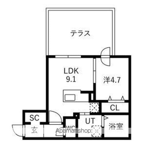 RUMO LUEBの間取り写真