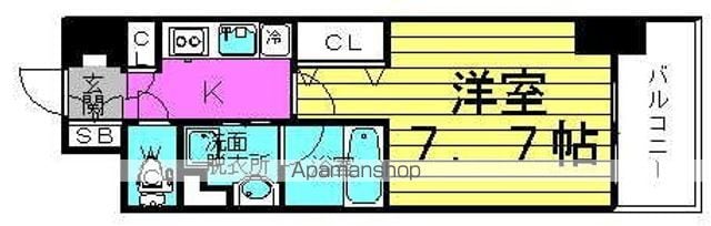 アーバネックス堂島の間取り写真