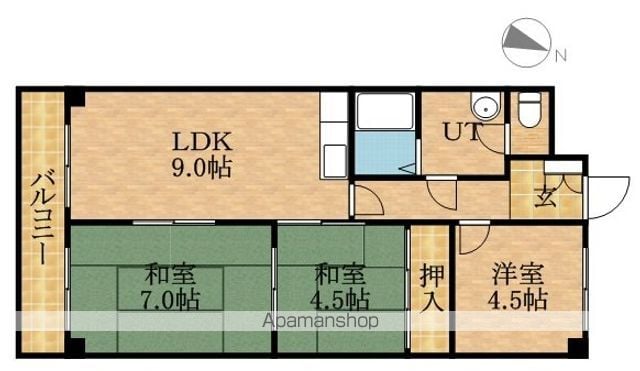 EBA元町IIの間取り写真